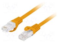 Patch cord; RJ45 plug,both sides; U/UTP; 6; stranded; Cu; LSZH LANBERG