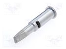 Tip; chisel,elongated; 5mm; for gas soldering iron; FUT.SK-70 ENGINEER