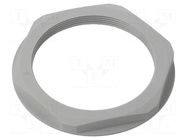 Nut; M63; halogen free; polyamide; UL94V-0; 75mm; grey; Pitch: 1.5 LAPP