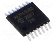 IC: digital potentiometer; 5kΩ; I2C,SPI; 10bit; TSSOP14; SMD; Ch: 1 MICROCHIP TECHNOLOGY