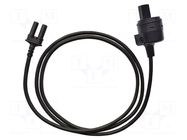 Adapter; for measuring clamps,for meter GOSSEN METRAWATT