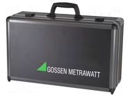 Hard carrying case; 390x590x230mm; aluminium GOSSEN METRAWATT