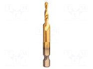 Tap; high speed steel; M4; 0.7; L: 65mm; for internal thread; 1/4" NEO TOOLS