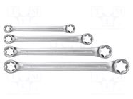 Wrench-set; box,Torx®; Chrom-vanadium steel; 4pcs. NEO TOOLS