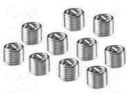 Kit: for thread repair; Kit: threaded insert; Thread: M12; 20pcs. NEO TOOLS