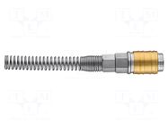 Quick connection coupling; brass; Øint: 8mm; Øout: 10mm NEO TOOLS