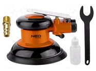 Palm orbital sander; pneumatic NEO TOOLS