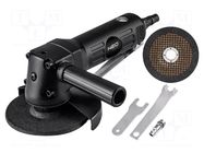 Angle grinder; angular,pneumatic; 6÷8bar; 140l/min; 10000rpm NEO TOOLS