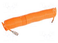 Compressed air hose; PE; L: 15m; max.16bar; Øint: 5mm; Øout: 8mm NEO TOOLS