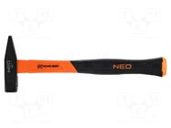Hammer; fitter type; 295mm; 300g; fiberglass NEO TOOLS