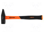 Hammer; fitter type; 355mm; 800g; fiberglass NEO TOOLS