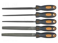 Kit: files; metal,grinding; 5pcs. NEO TOOLS