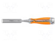 Chisel; Application: wood; Tipwidth: 18mm; L: 260mm; antislip NEO TOOLS