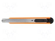 Knife; universal; 9mm; pulled out, breakable blade NEO TOOLS