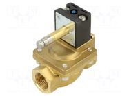 Electromagnetic valve; 0.5÷10bar; 2/2 NC monostable; brass; IP65 FESTO