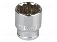 Adapter; 1/2"; Chrom-vanadium steel; 3÷4mm PROLINE