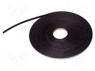 Tape: sealing; W: 10mm; L: 30m; Thk: 4mm; grey; caoutchouc hot-melt INTRA