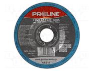 Cutting wheel; Ø: 115mm; Disc thick: 2.5mm; metal; 22mm PROLINE