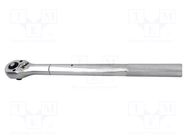 Rattle; 3/4"; with switch; 510mm; Teeth: 24; steel grip PROLINE