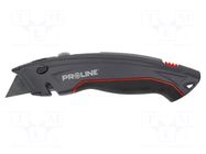 Knife; universal; 60mm; side cutter for belts PROLINE