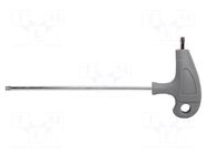 Wrench: Torx®; with protection; T7H; S2 steel; Kind of handle: T PROLINE