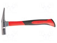 Hammer; brick; 600g; fiberglass PROLINE
