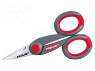 Scissors; 140mm; Application: for leather cutting,for cables PROLINE