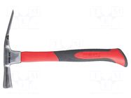 Hammer; brick; 600g; fiberglass PROLINE
