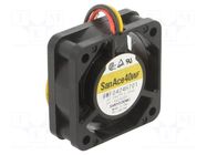 Fan: DC; axial; 12VDC; 60x60x25mm; 53.28m3/h; 40.7dBA; ball; 7000rpm SUNON