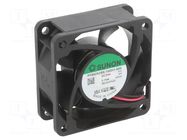 Fan: DC; axial; 24VDC; 60x60x25mm; 68m3/h; 46dBA; ball; 8300rpm SUNON