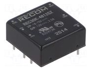 Converter: DC/DC; 30W; Uin: 36÷75VDC; Uout: 12VDC; Iout: 2.5A; 1"x1" RECOM