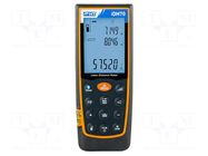 Distance meter; LCD; 50mm÷70m; Meas.accur: ±1,5mm; Resol: 0,001m HT INSTRUMENTS