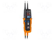 Tester: electrical; LCD; 3,5 digit; 40÷400Hz; R range: 0÷1999Ω HT INSTRUMENTS