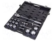 Wrenches set; socket spanner; Mounting: 3/4"; 17pcs. BETA