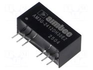 Converter: DC/DC; 3W; Uin: 18÷36VDC; Uout: -12VDC; Uout2: 12VDC; SIP8 AIMTEC