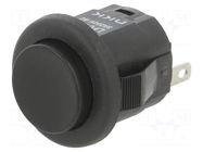 Switch: push-button; Pos: 2; SPDT; 3A/250VAC; 3A/30VDC; ON-(ON) NKK SWITCHES