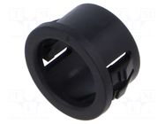Grommet; Ømount.hole: 15.9mm; Øhole: 12.7mm; black; UL94V-2; 110507 ESSENTRA