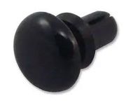 SNAP RIVET, NYLON 6, 2.7MM, BLACK