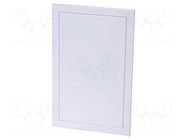 Enclosure: for modular components; IP40; plaster embedded PAWBOL