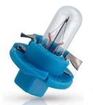 Lamp 12V 1.2W BAX8.4d/2 blue PHILIPS