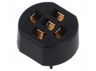Adapter; Body: black; PCB; 19.6x17.4x10mm EAO