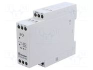 Temperature monitoring relay; motor temperature; 230VAC; DPDT FINDER