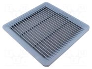 Fan: DC; axial; 24VDC; 75÷100m3/h; 75dBA; ball; IP54; grey; 177x177mm FINDER