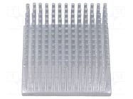 Heatsink: extruded; grilled; TO218,TO220,TO247,TO248,TO3P; black FISCHER ELEKTRONIK