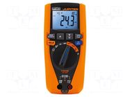 Digital multimeter; LCD; VDC: 0÷690V; VAC: 0÷690V; True RMS HT INSTRUMENTS