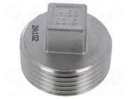 Splice terminal: plug; square,male; max.10.5bar; G316 GEBO