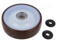 Wheel; Ø: 125mm; W: 35mm; 225kg; Ømount.hole: 12mm COLSON
