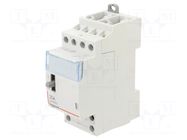 Contactor: 4-pole installation; NO x4; 230VAC; 25A; SM400 LEGRAND