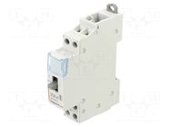 Contactor: 2-pole installation; NO x2; 230VAC; 25A; SM400 LEGRAND