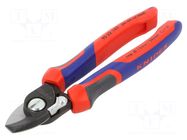 Pliers; side,cutting; return spring; 165mm KNIPEX